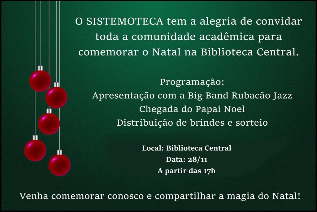 Natal na Biblioteca Central