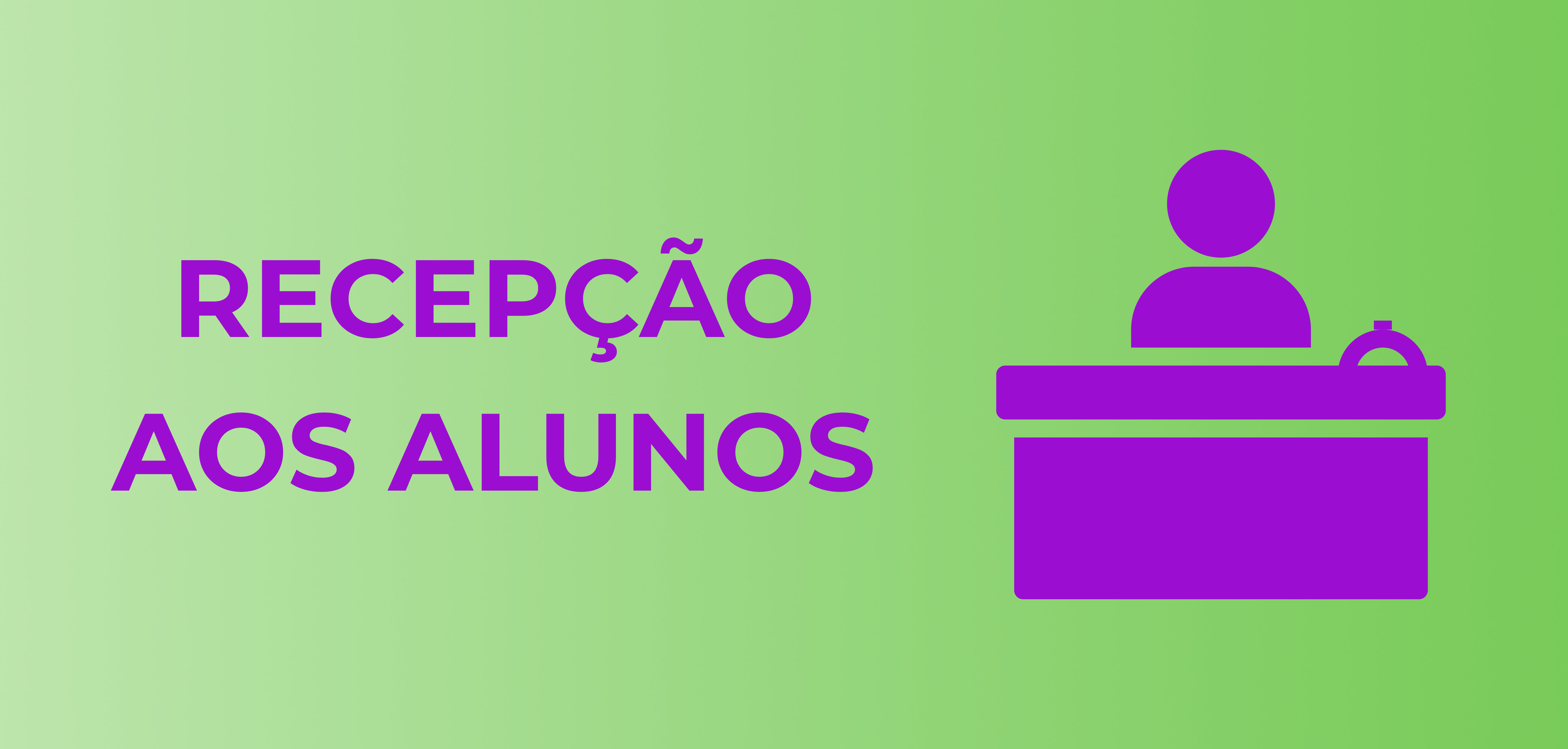 Recepção aos alunos 2025.1