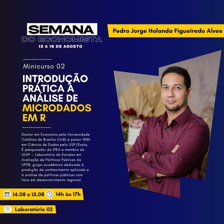 Minicurso 2 - Pedro Jorge