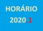 horário 2020.1