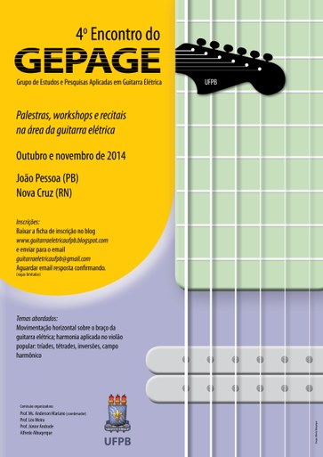 IV Encontro do Gepage Cartaz IV Encontro Gepage