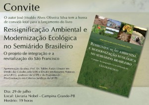 Convite - Congresso de intregação e revitalização do São Francisco Convite - Congresso de intregação e revitalização do São Francisco