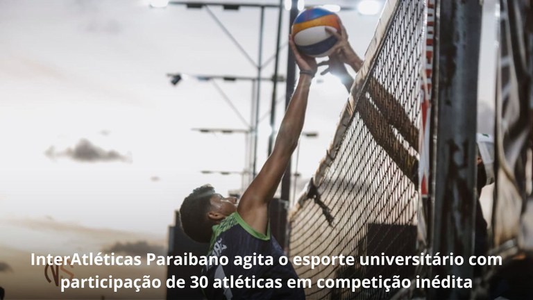 Evento é organizado pela Liga das Atléticas da Universidade Federal da Paraíba