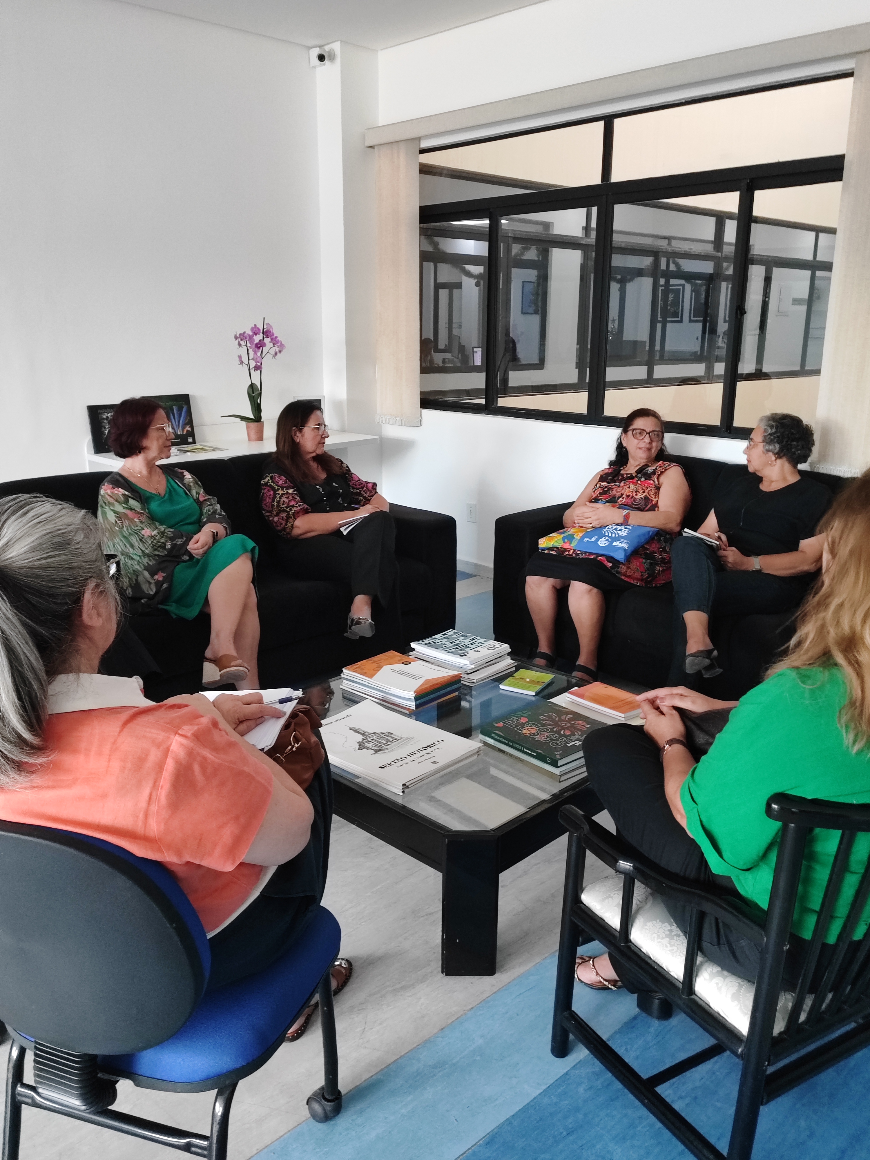 UFPB recebe diretora do MEC para discutir parcerias em políticas de inclusão e justiça climática Foto: Marcel Vieira