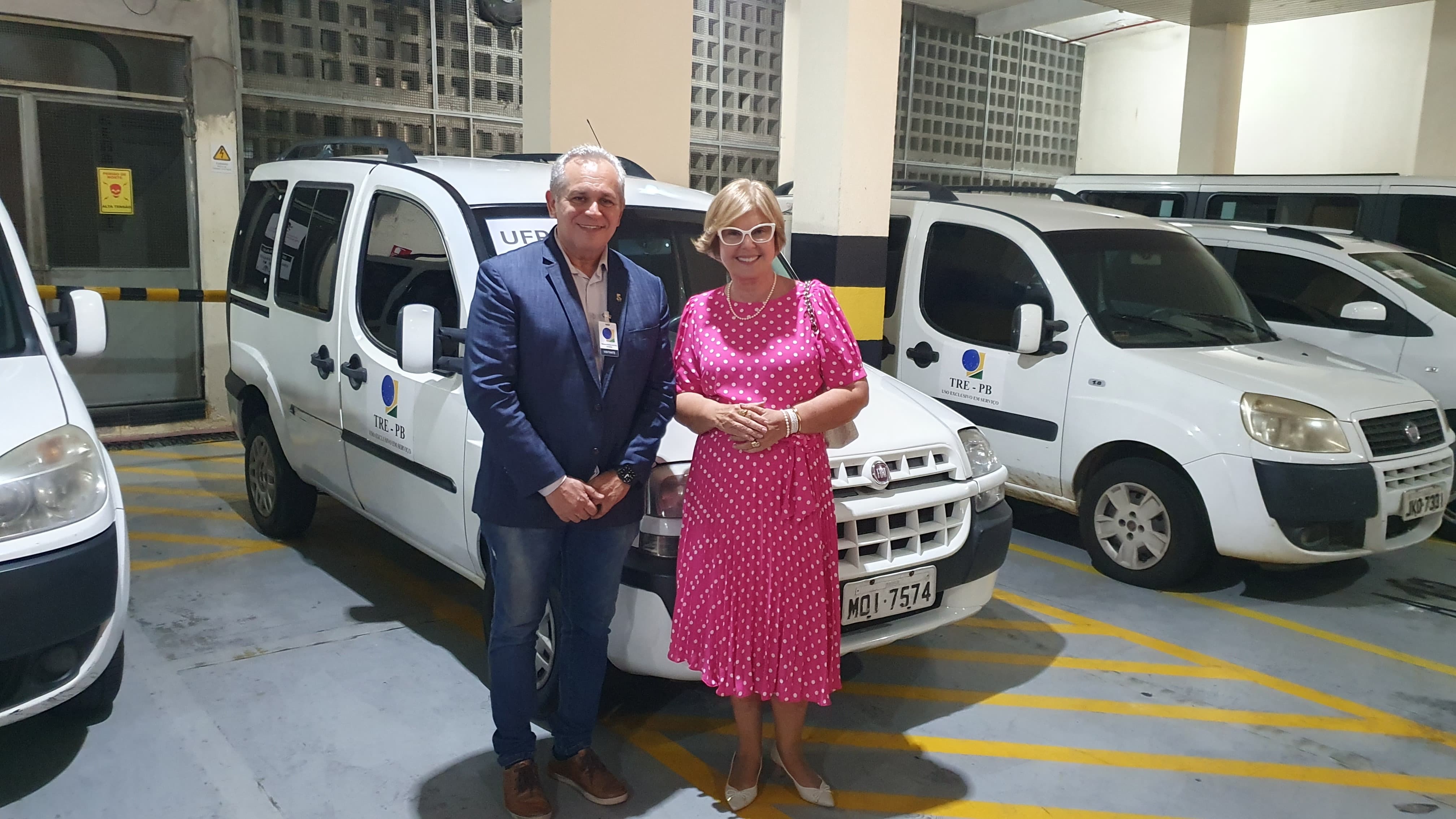 UFPB RECEBE VEÍCULOS DOADOS PELO TRE-PB Foto: Oriel Farias