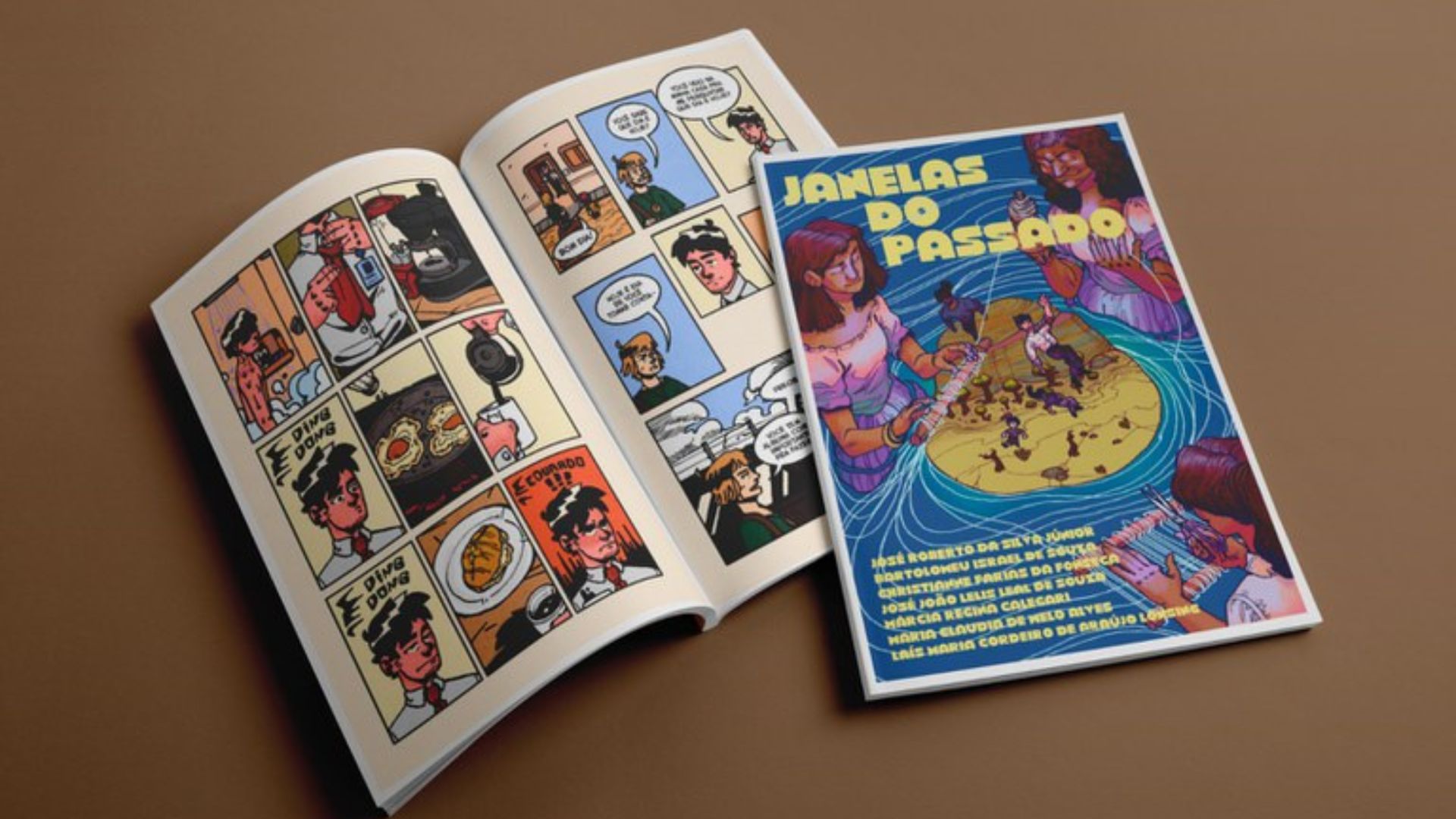 Professor da UFPB lança HQ 'Janelas do Passado' para divulgar origem da Caatinga e estimular preservação ambiental